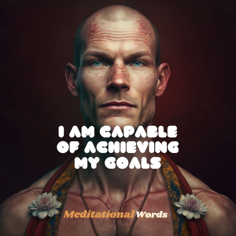 “Embrace Your Capabilities: Harness the Power of Positive Affirmations with ‘I am Capable of Achieving My Goals'”